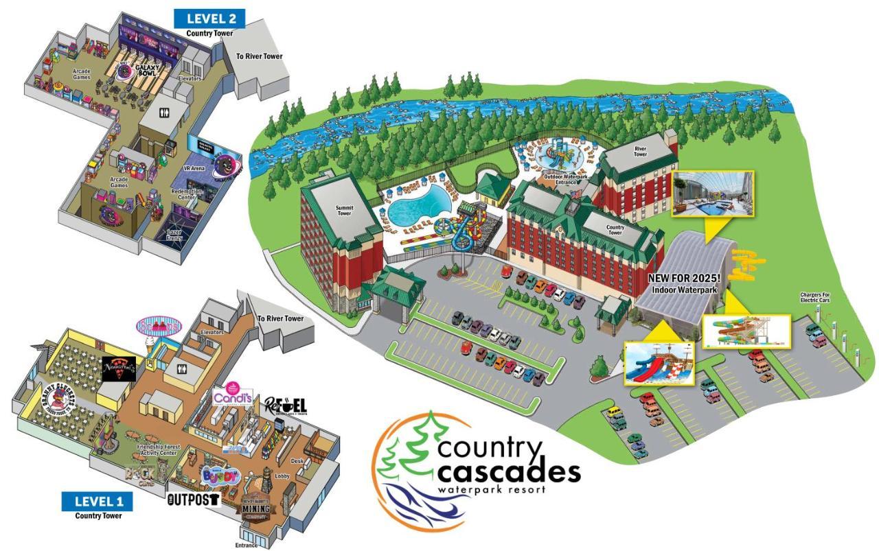 Country Cascades Waterpark Resort Pigeon Forge Exterior photo